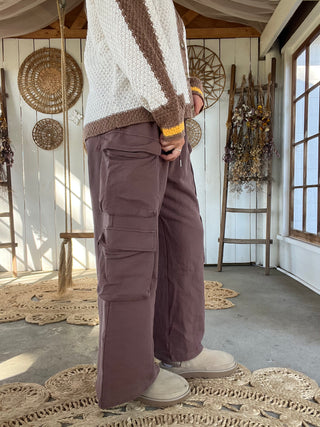 The Chocolate Chip Cargo Terry Pants
