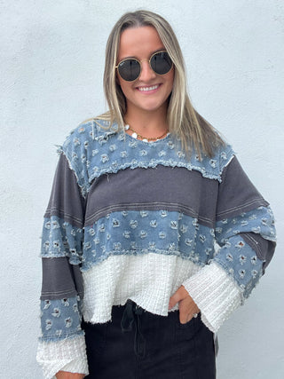 Blue Thread Top