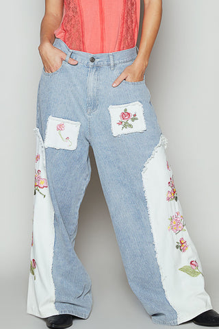 The Willow Embroidered Jeans