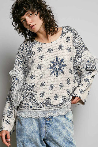 The Autumn Estate Sweater - NAVY