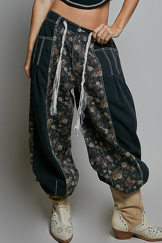 The Coast Patch Pants - Black