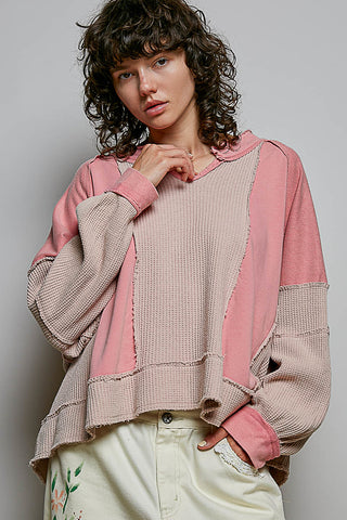 The Cozy Waffle Henley (FINAL SALE)