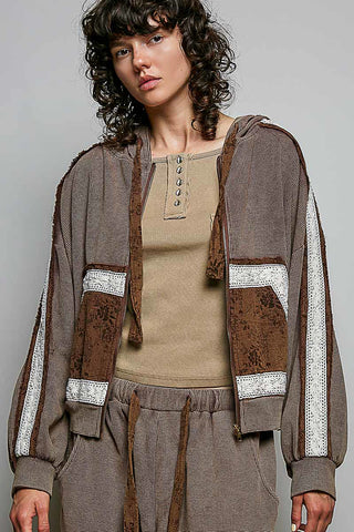 Cozy Girl Era Zip - MOCHA
