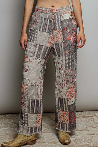 The Bloom escape Patch Pants