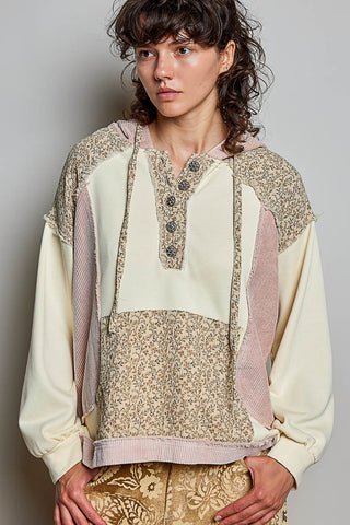 Golden Hour Floral Hoodie