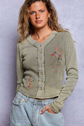 The Olive Essence Top