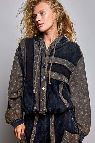 The Autumn Hallow Jacket - BLACK MULTI
