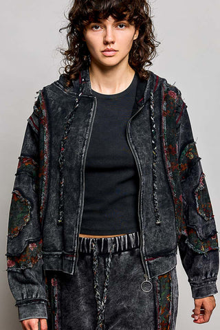 The Vintage Garden Jacket - CHARCOAL
