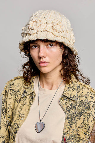 The Cream Knitted Hat