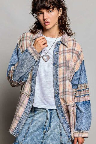 The Stowe Flannel - DENIM