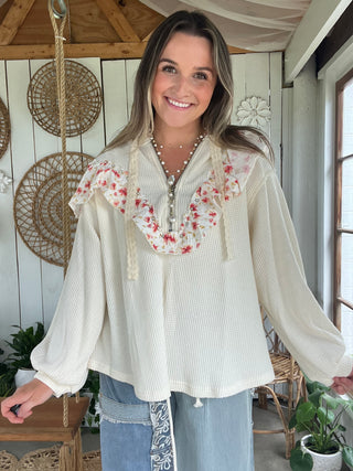 The Peony Quarter Zip