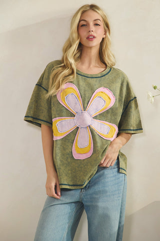 Groovy Bloom Tee