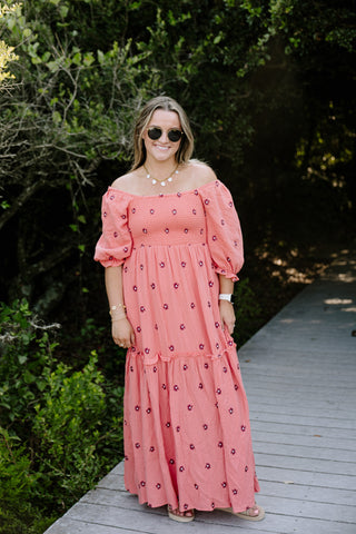 The Charleston Embroidered Dress