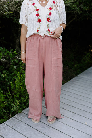 The Positano Gauze Pants