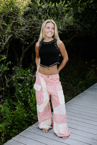 Island Sands Tank - BLACK MEDIUM AND LARGE 9/12