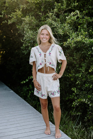 Island Time Floral Top