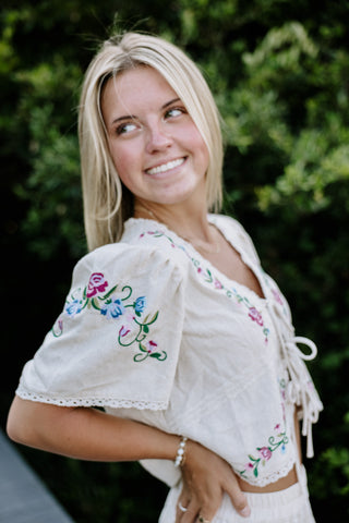 Island Time Floral Top