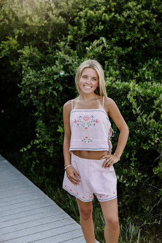 Ride The Wave Embroidered Set