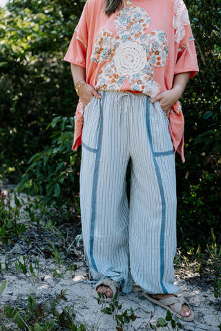 Coastal Current Striped Pants