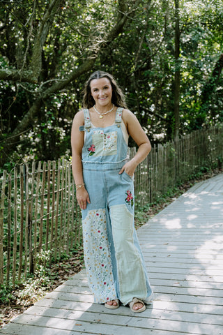 Coastal Garden Overalls
