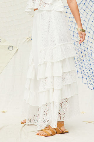 Lace Garden Maxi Skirt