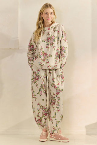 The Forever Young Floral Hoodie