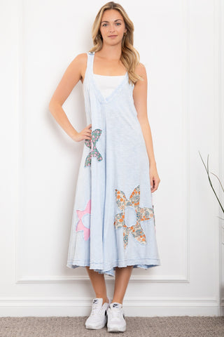 The Perfect Patchwork Jumper - BLUE