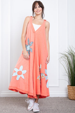 The Perfect Patchwork Jumper - CORAL