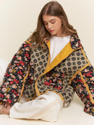 The Pumpkin Spice Quilted Jacket
