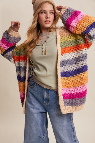The Happy Dayz Cardigan - CREAM