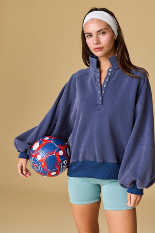 The Sadie Pullover - NAVY