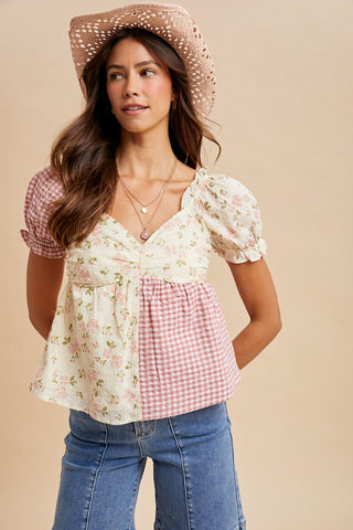 The Tea Party Babydoll Babydoll Top