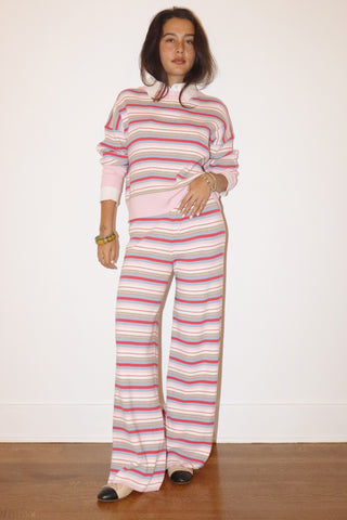 The Candy Stripe Knitted Pants - STARBUST