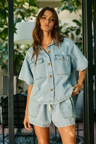 90s Coastal Girl Top