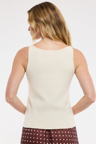 The Plain Jane Tank - CREAM