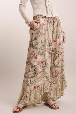 The Garden Array Floral Pants