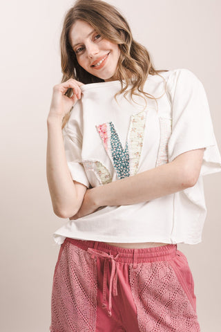 The Love Patchwork Tee