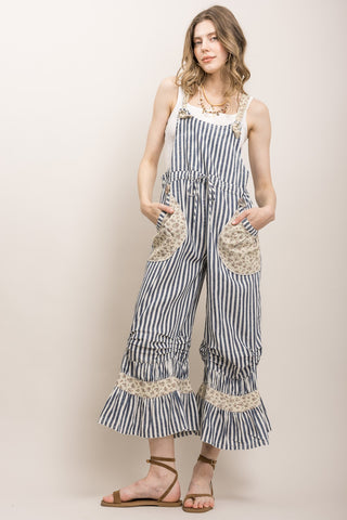 The Floral Reef Overalls