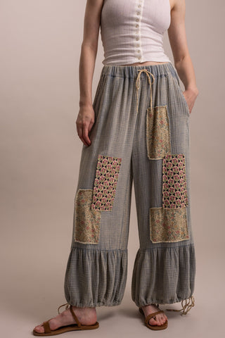 The Wildwood Bloom Gauze Pants