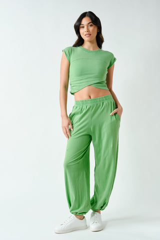 The Set Sail Comfort Set - LIME GREEN