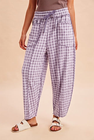 The Anna Barrel Pants - LAVENDER