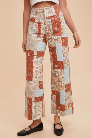 The Golden Patch Pants