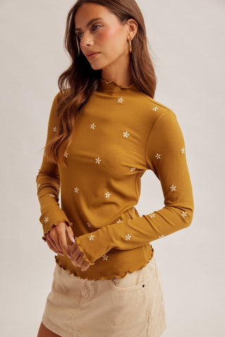 The Floral Inlet Top (ALL COLORS) (FINAL SALE)