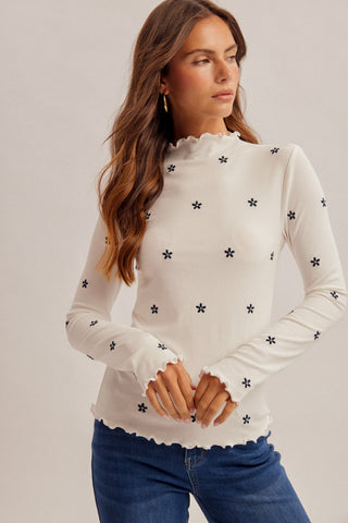 The Floral Inlet Top (ALL COLORS) (FINAL SALE)