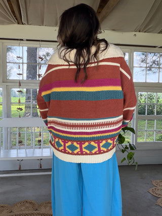 The Eva Pullover - RUST