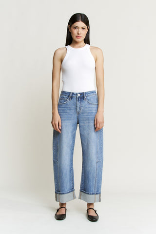 Minnie Mica Denim Cuffed Jeans