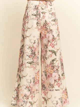 Pink Tide Floral Pants
