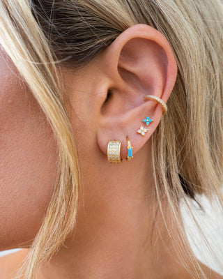 Raye Studs | Turquoise