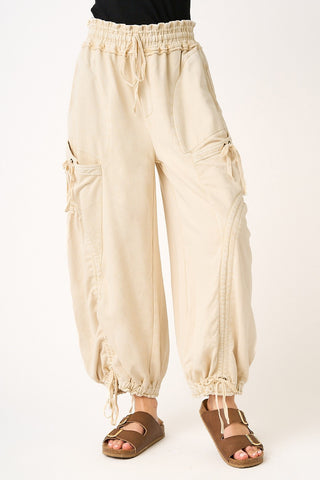 The Heidi Barrel Joggers - OAT