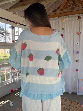 The Strawberry Fields Knit Sweater